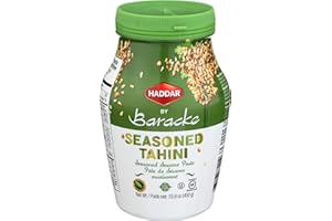 Haddar Seasoned Tahini by Barake, 15.9 Oz Bottle