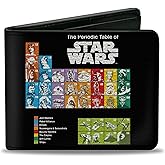 Buckle-Down Men's Bifold Wallet Star Wars, 4.0" x 3.5"