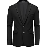 MAGE MALE Men's Casual Two Button Blazer Sport Coats Solid Color Suit Jacket