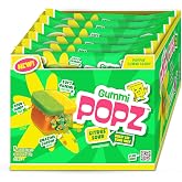 Gummi POPZ Poppin' Gummi Candy - Citrus Sour, 12-pack | Individually Wrapped, Popping Gummy Party Candy for Birthdays, Celebrations and Holidays, Fun for the Whole Family