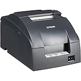 Epson TM-U220B Dot Matrix Compact POS Impact Receipt and Kitchen Label Printer - DK Port and Ethernet Connectivity - Print Sp