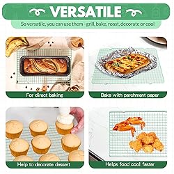 2 PCS Cooling Racks for Cooking and Baking, 16x10