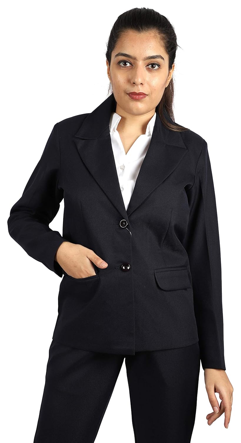 romano women's regular fit trouser suit