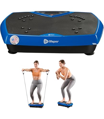 Amazon.com : LifePro Vibration Plate Exercise Machine - Whole Body Workout Vibration Fitness Platform w/ Loop Bands - Home Training Equipment for Weight Loss & Toning (Black) : Sports & Outdoors Amazon.com : LifePro Vibration Plate Exercise Machine - Whole Body Workout Vibration Fitness Platform w/ Loop Bands - Home Training Equipment for Weight Loss & Toning (Black) : Sports & Outdoors