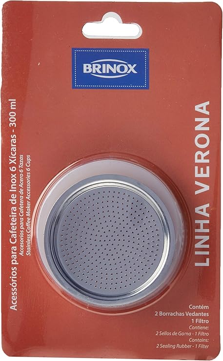 Cafeteira Brinox Verona 2182 100 Alumínio 300 Ml Acess P Cafetei Aluminio Verona 6 Xicara Brinox Aco Inox Amazon Com Br Cozinha