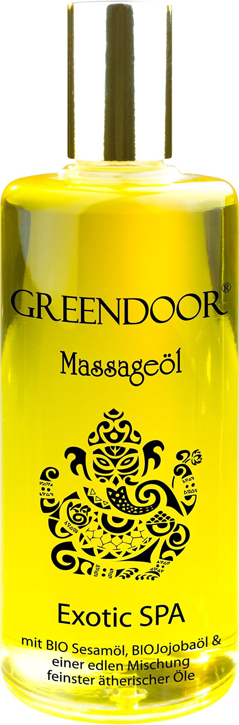 NEW Greendoor Massage oil Exotic SPA 100ml - BIO Sesame oil, Bio Jojoba oil & Bio Macadamianussoel, fruity floral Mix naturally pure ethereal Oils