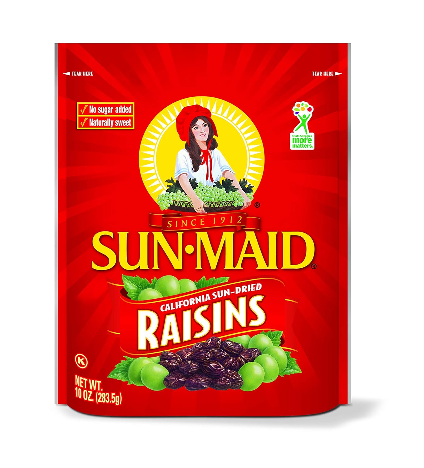 Sun Maid Raisins Pouch Natural California 10 oz