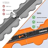 dodowin 20" Contour Gauge Profile Tool Unlimited Connection ABS Plastic Extra view 6