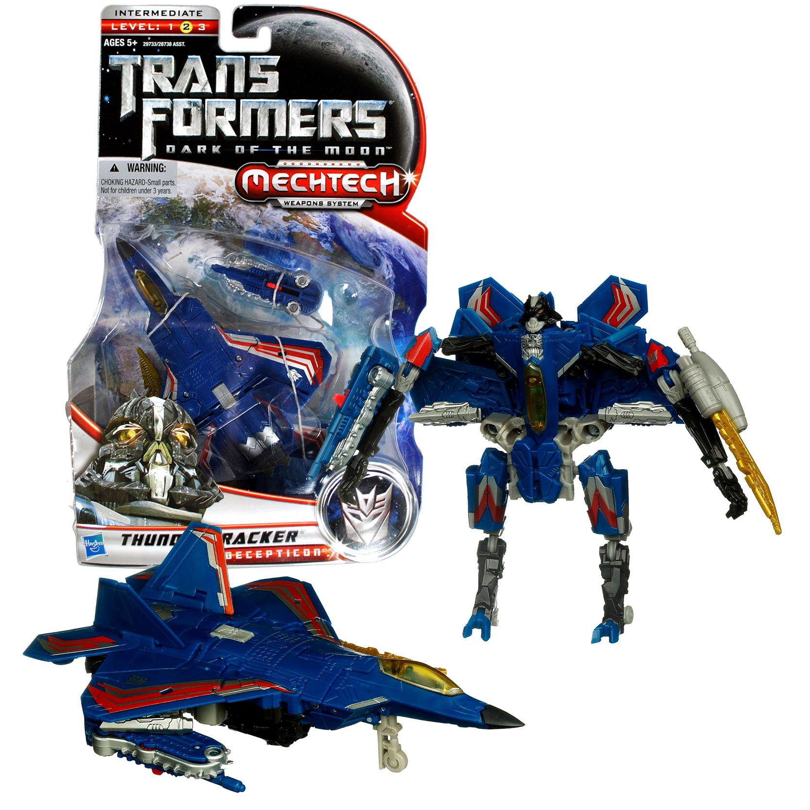 Hasbro Year 2010 Transformers Movie Series 3 "Dark of the Moon" Deluxe Class 6 Inch Tall Robot Actio