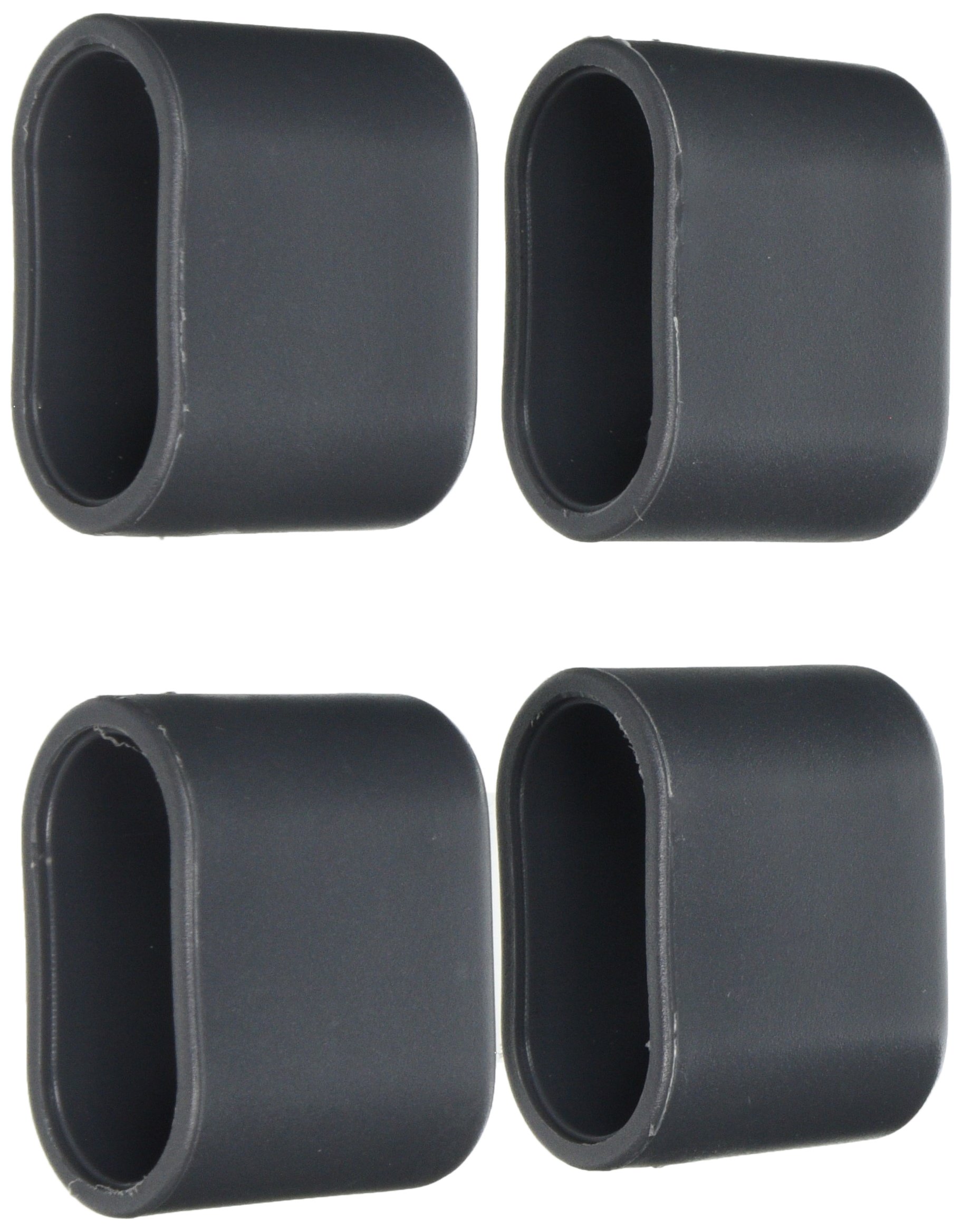 Testrut Fußkappen Toulouse 4 Stück im Beutel, für Klappsessel Toulouse Farbe: schwarz; Material: Kunststoff; Maße: c