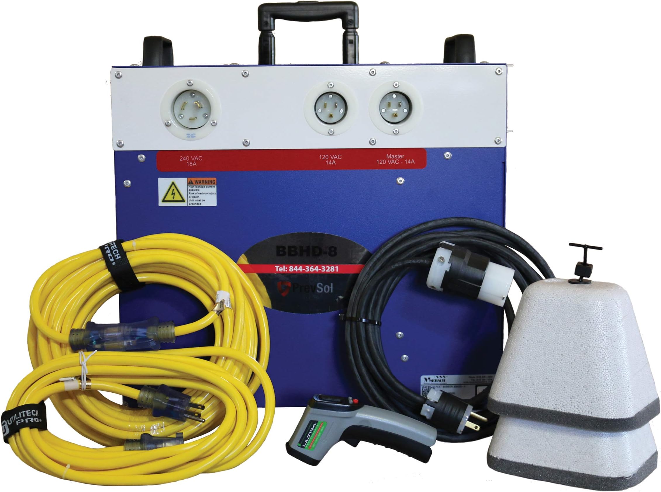 Bed Bug Heating Solution for Hotel Rooms up to 350sq ft, BBHD-8