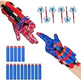 STXWKJ 2 Pack Spider Web Shooters for Kids, Superhero Toys for Boys, Spider Web Shooters Launcher Glove Toy for Kids，Brithday Party Cosplay Gifts