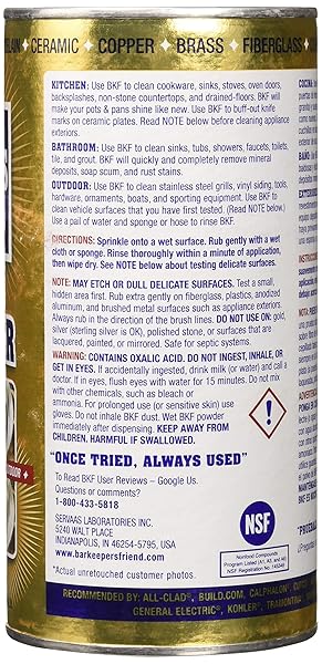 BAR KEEPERS FRIEND POWDERED CLEANSER 12-OUNCES (1-PACK)
