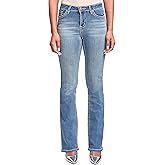 YMI Womens YMI Jeans Women's Heavy Stitch Mid Rise Bootcut Stud Jeans