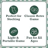 Toyrific Shut The Box 4 Player Wooden Dice Game Family Travel Preschool view 7