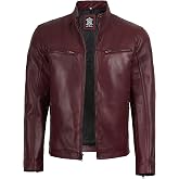Decrum Real Lambskin Mens Leather Jacket