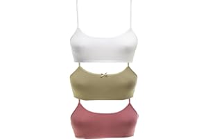Maidenform Girls' Crop Bra 3 Pack