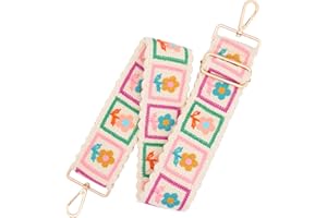 chushui Knit Purse Strap,Replacement Crossbody Wide Adjustable Shoulder Strap for Bag Handbag