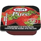 Kraft Pure Strawberry Jam with Pectin (140 x 10 mL Cups)
