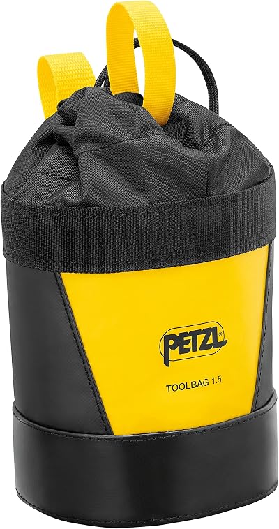 PETZL Toolbag 1.5 Liter Small Pouch One Hand Operation Durable Harness Mount