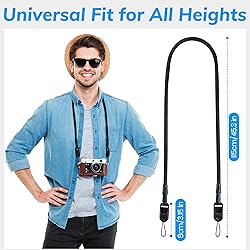 KRYVOXA Camera Strap with Quick Release Buckles, 39