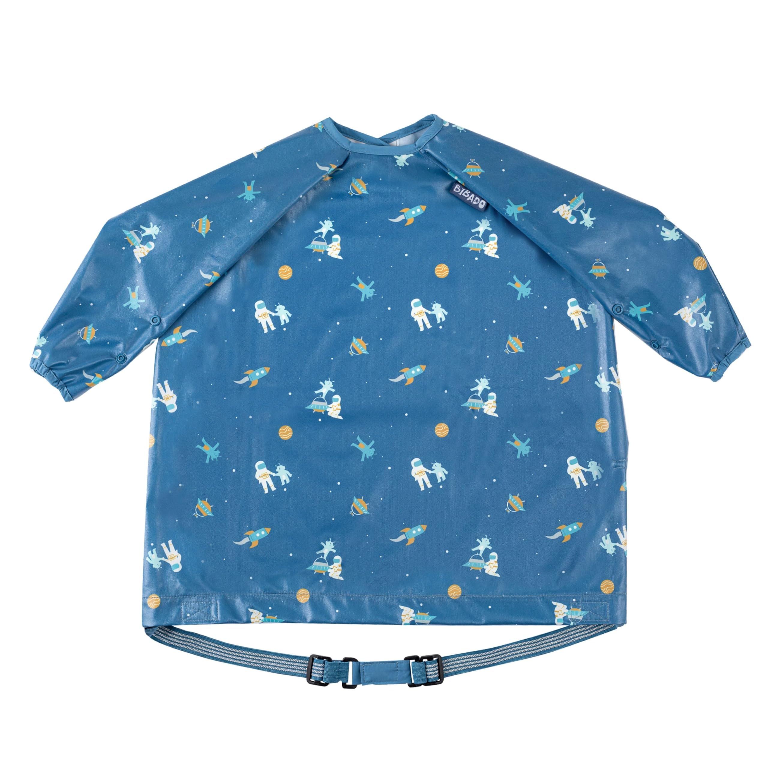Photo 1 of BIBaDO - Long Sleeve Baby Bibs - Babies & Toddlers 6-36 Months - Coverall Baby Led Weaning Bib - Easy Wipe, Soft & Waterproof