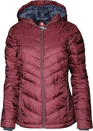 columbia hooded puffer jacket