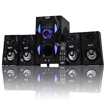 Oscar OSC-4165 BT 4.1 Channel Multimedia Home Theatre System, Bluetooth Connectivity with 6.5 SW