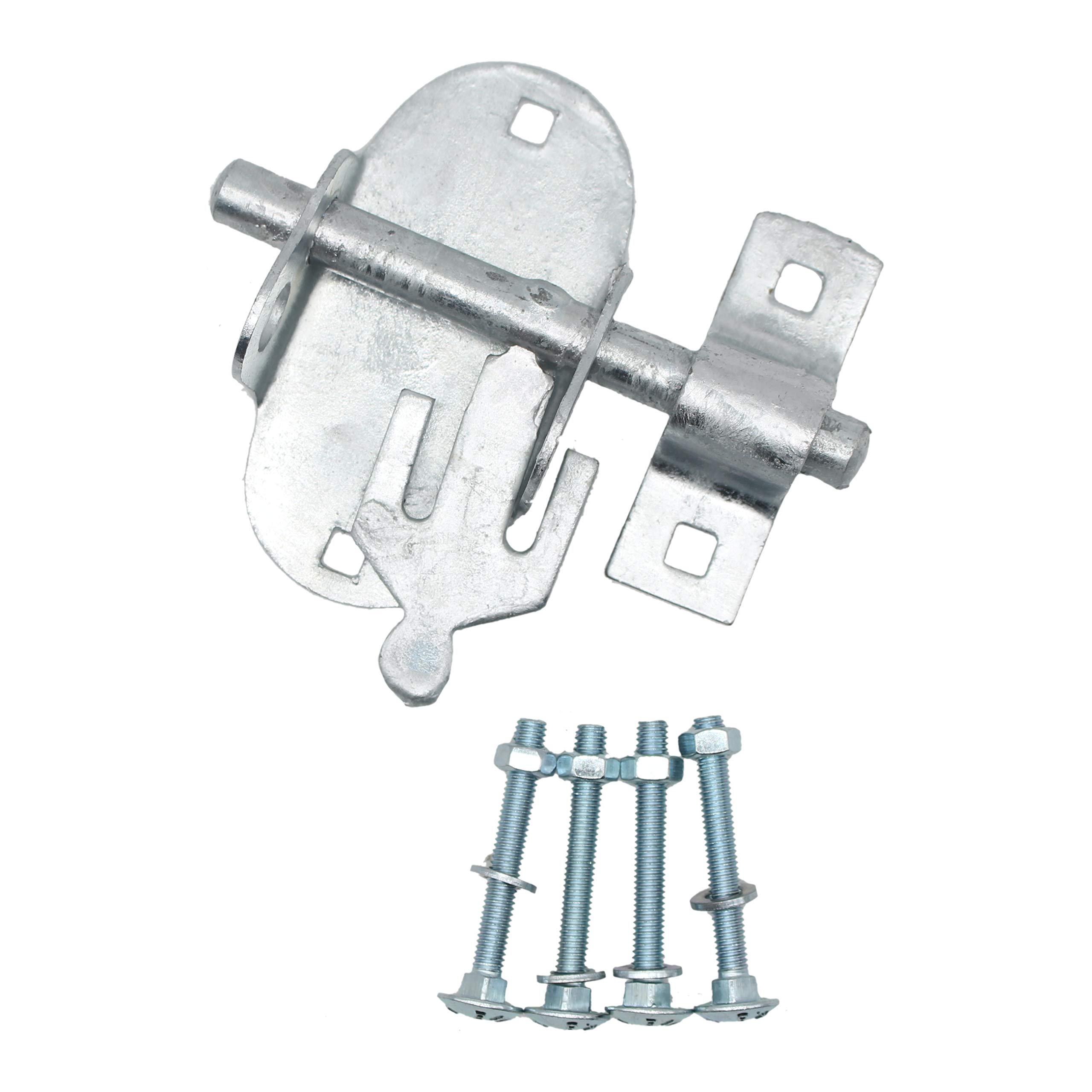 Oval Pad Lock Bolt | 4 INCH / 100mm | Hot Dip Galvanised | Pack of 1