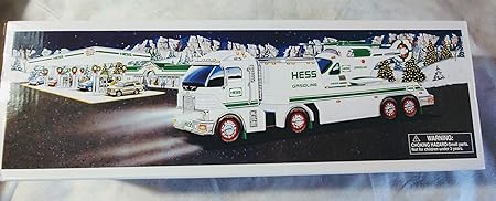 hess toy truck and helicopter 2006