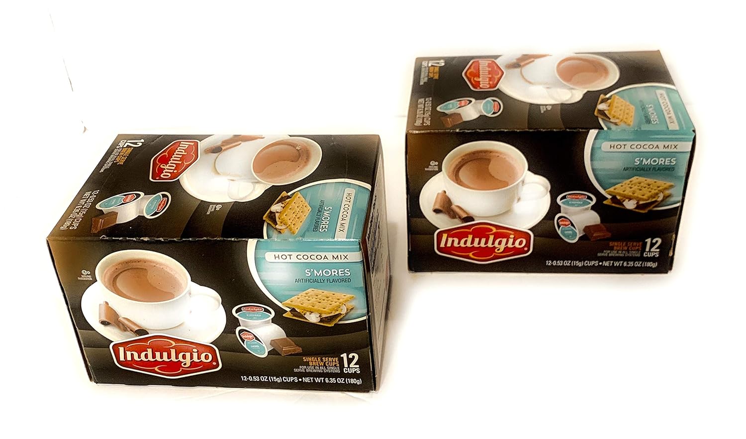 Indulgio S'mores Hot Cocoa 12 K Cups (2 pack)