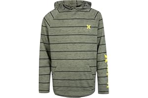 Hurley Boys' Long Sleeve Soft Basic Cloud Slub Hooded T-Shirt