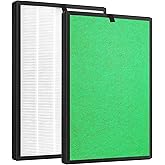 Nispira 3-in-1 True HEPA Filter Replacement Compatible with Airthereal Pure Morning APH260 Air Purifier. 2 Packs