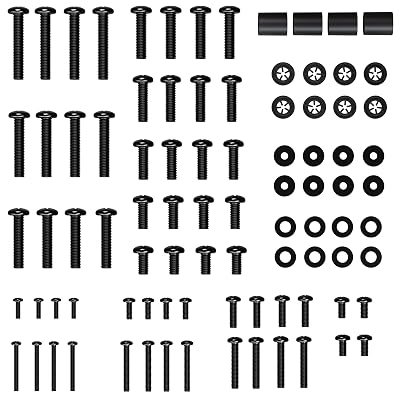 ECHOGEAR Universal TV Mount Hardware Pack - Replacement Hardware Mounting Kit for TVs up to 80" - Includes M4, M5, M6 & M8 Screws