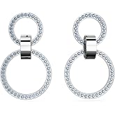 Swarovski Hollow Collection Hoop Earrings