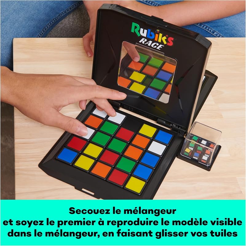 Cube - Rubiks Race - Jeu De Société Casse-Tête - Face À Face