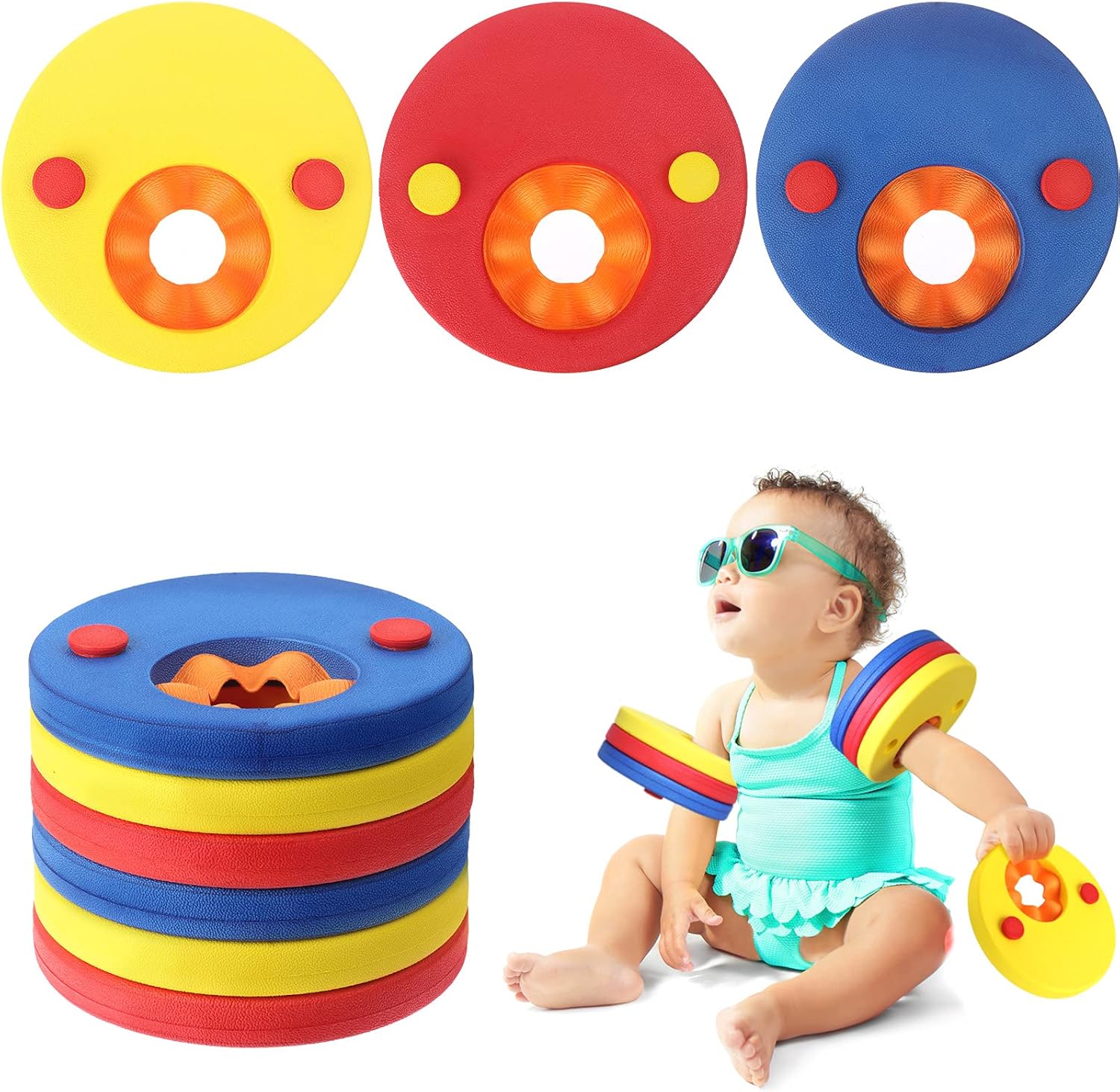 Water Wings Swimming Arm Floats 