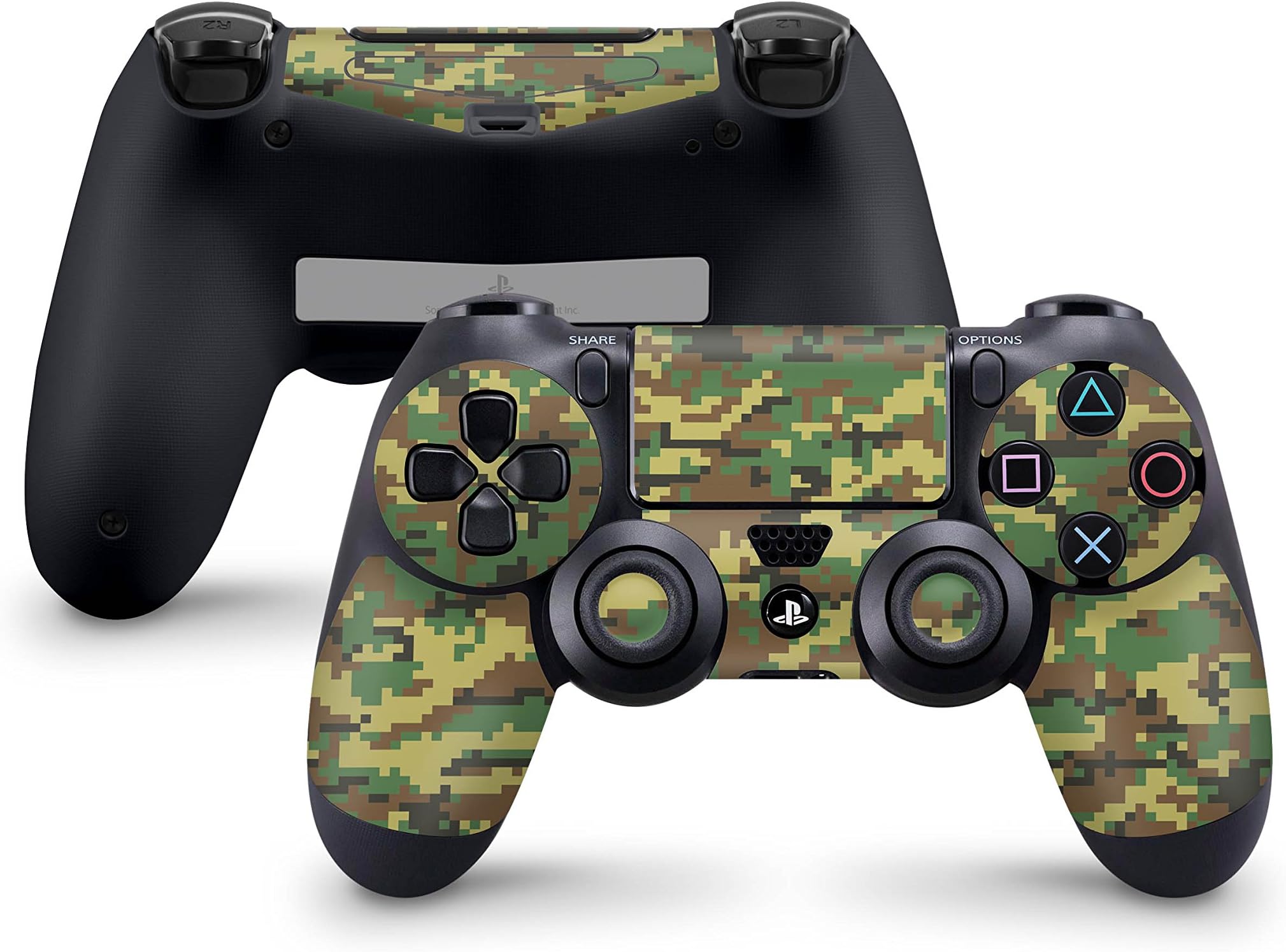 Sony Playstation 4 controller skin, design protector sticker decal set, styling for PS4 controller, also PS4 Slim and Pro