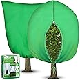 2Pack Thickened Plant Freeze Protection Covers for Winter, 70.87" x 63" Large Frost Blankets for Plants Tree Shrubs Cloth Pro