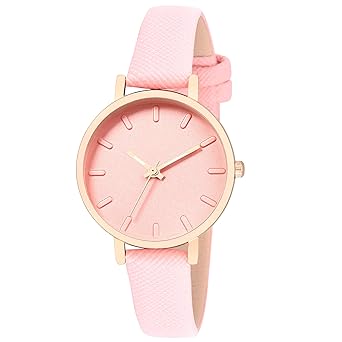 girls watch pink colour