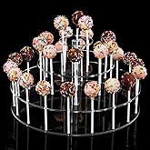 Cake Pop Display Stand, 30 Hole Cake Pop Holder , 3 Tiered Lollipop Holder for Weddings, Birthday Parties, Anniversaries Gift