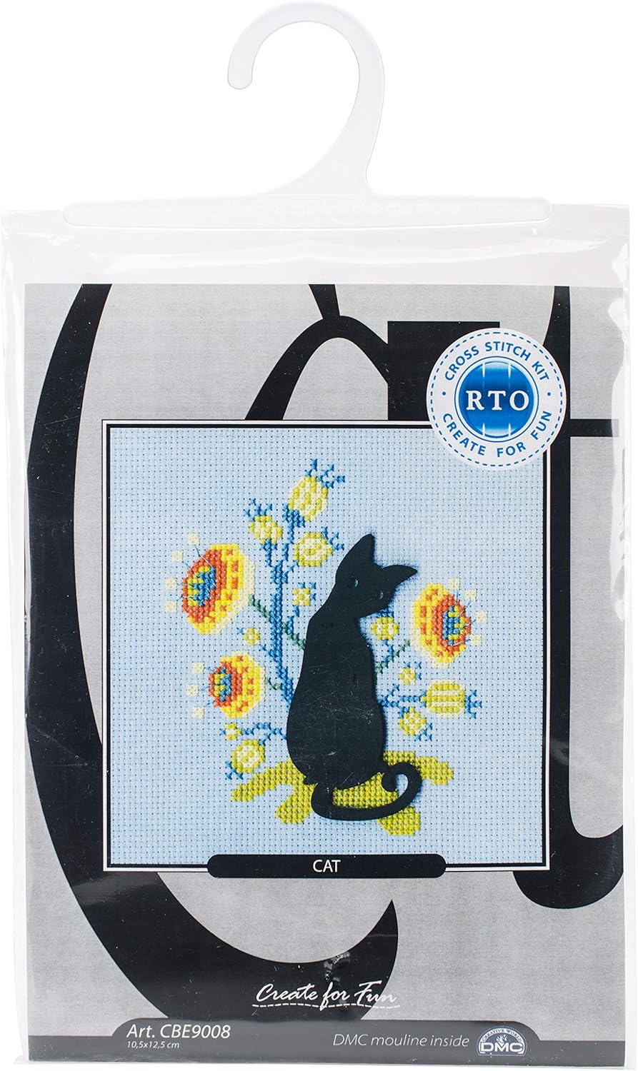 RTO Counted Cross Stitch Kit, MultiColour, 20.96 x 15.24 x 0.64 cm