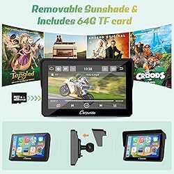 Carpuride W502 Motorcycle GPS Wireless Portable