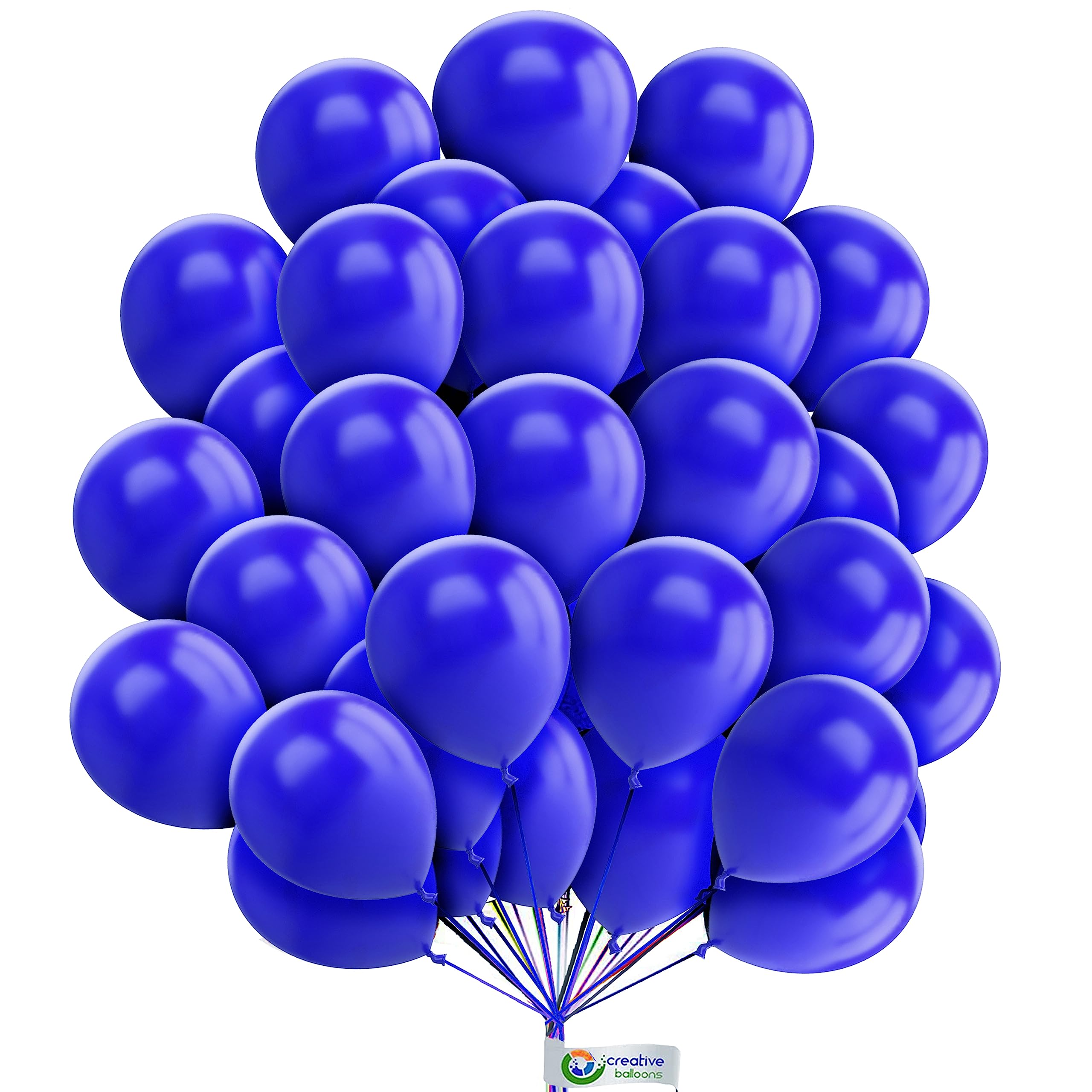 5 inch Latex Balloons Premium Quality Birthday Wedding Party Balloon Anniversary Decorations Romantic & Other Décor Themes Blue Color Pack of 100