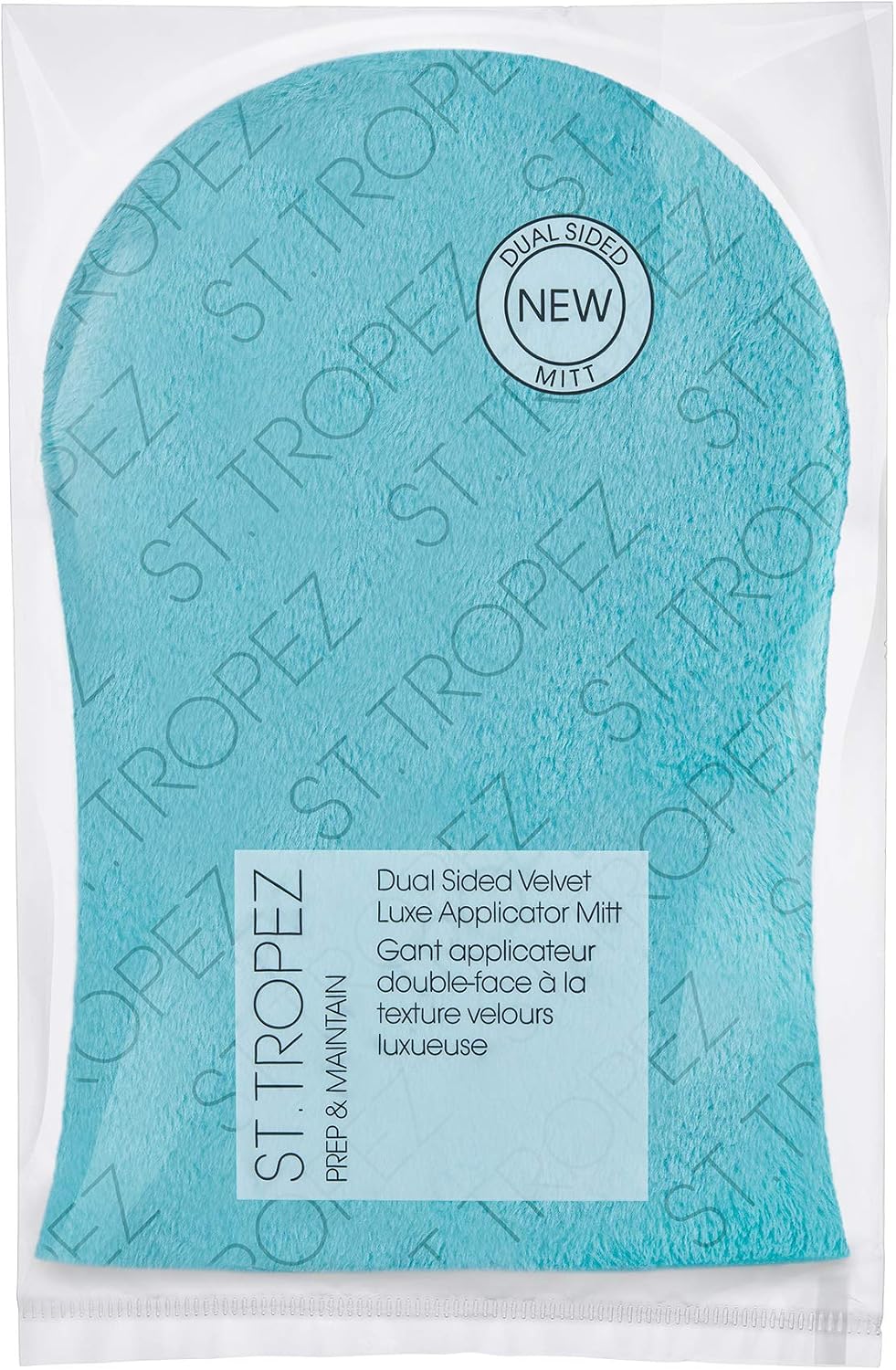 St.Tropez Double Sided Luxe Tanning Mitt, Tanning Applicator Mitt for Streak-Free Finish, Reusable & Washable