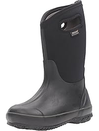 Bogs Kids' Classic High Waterproof Insulated Rubber Neoprene Rain Boot, Multiple Color Options