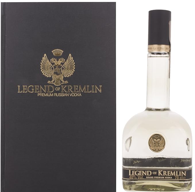 Legend of Kremlin Premium Russian Vodka + GB 40% Vol. 0,7 l