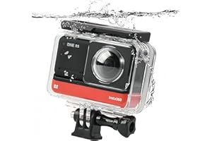 Honlyn Waterproof Housing Case Compatible with Insta360 ONE RS 360 Underwater Diving Shell 60M Protective Shell