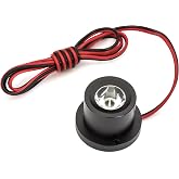 Oznium High Intensity LED Spotlight (Black Housing, Amber LED)