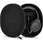 Geekria Elite Charging Headphones Case Compatible with Skullcandy Crusher ANC 2, Hesh ANC/Evo/360 and More, Replacement Hard Shell Travel Carrying Bag (Black) Without Power Bank